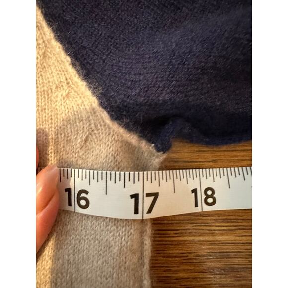 27 Miles Women's Malibu Cashmere Skull Studded Sweater Blue/Gray Size XS - Picture 8 of 10